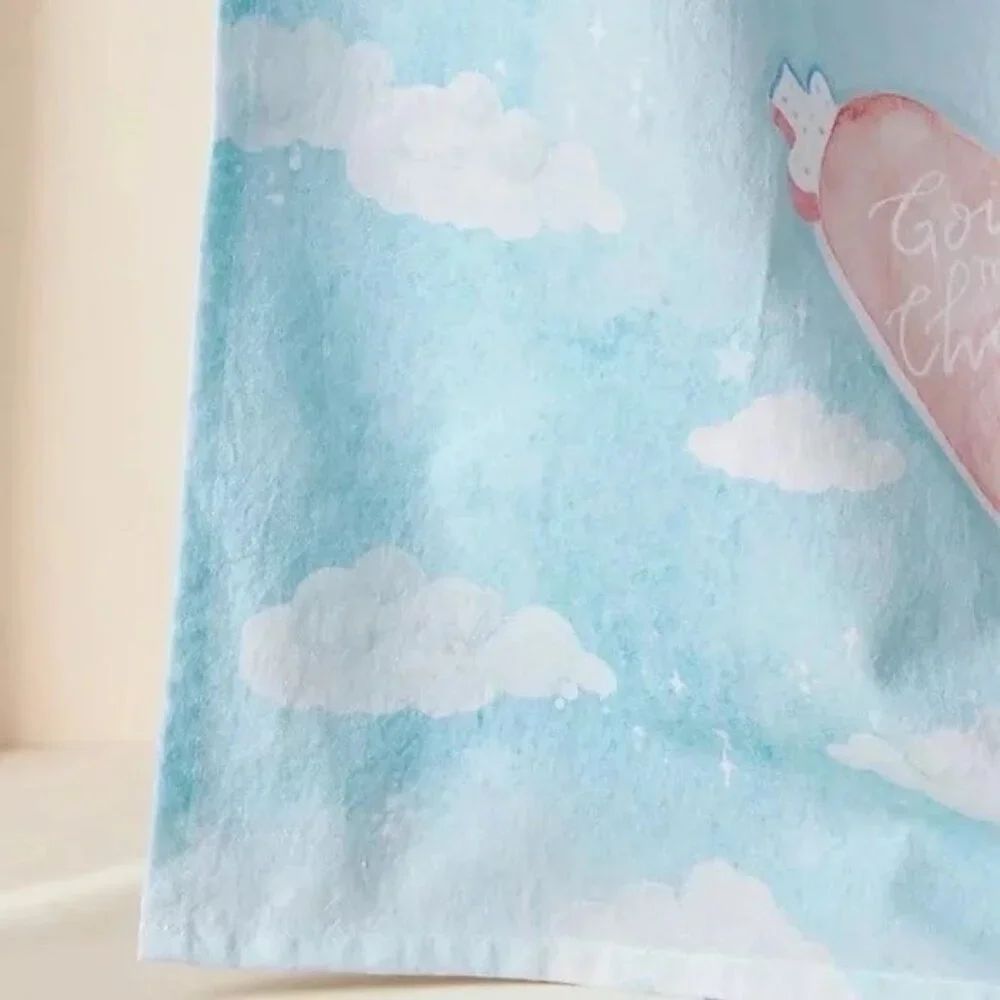 NWT Anthropologie Going To The Chapel Stephanie Tara Dishtowel Dish Tea Towel